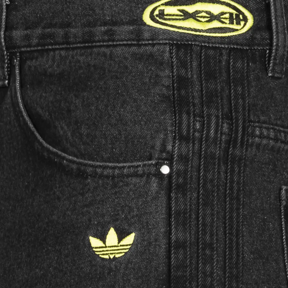 adidas Originals Adilenium Season 2 Moto Denim Pant Herren Hose JN0825