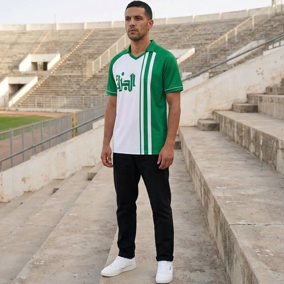 Algerien "Retro History" JELEX Herren Trikot