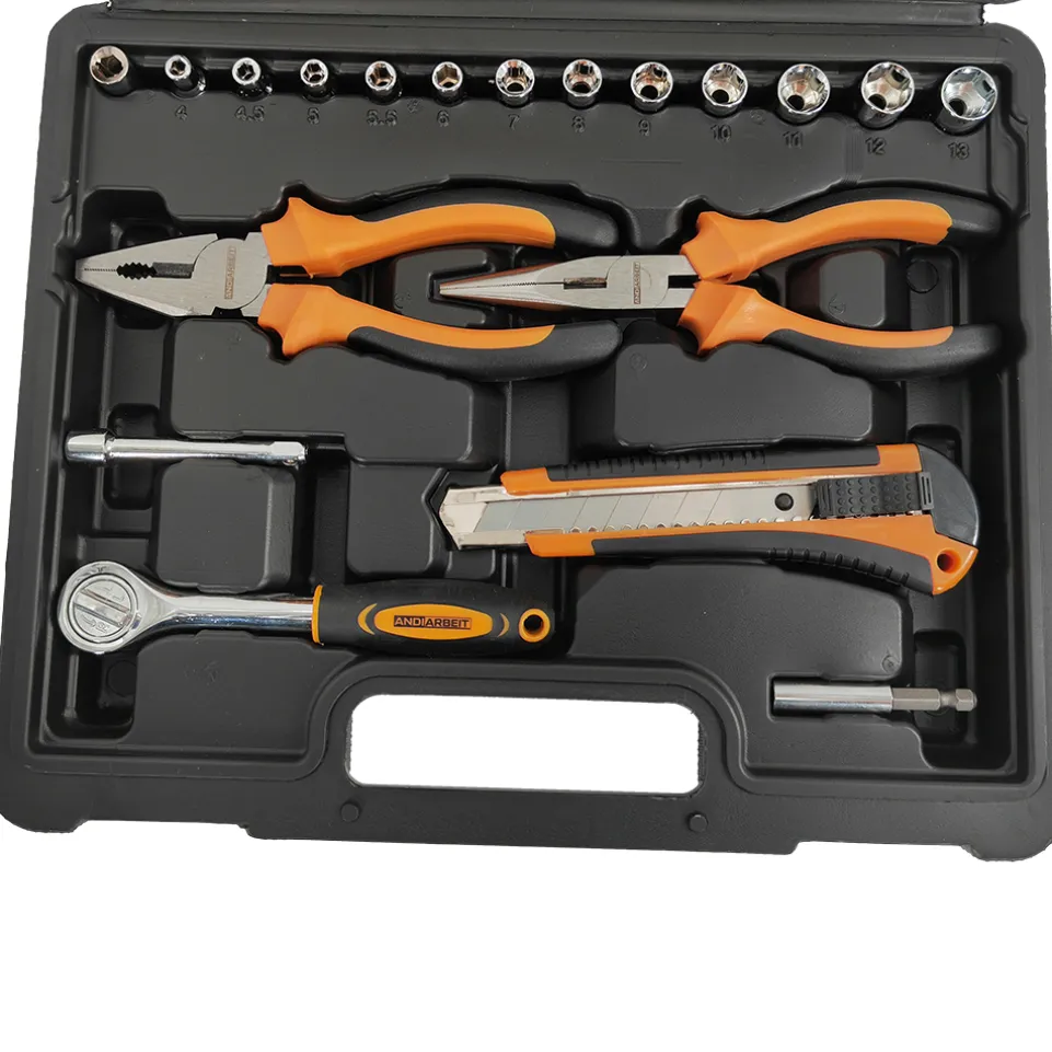 ANDIARBEIT® "Geselle" Werkzeugkoffer Set 54-tlg. schwarz