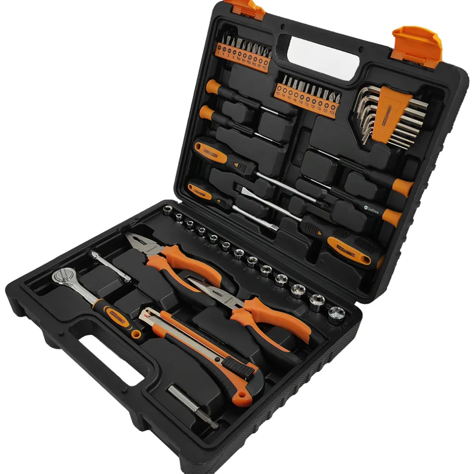 ANDIARBEIT® "Geselle" Werkzeugkoffer Set 54-tlg. schwarz