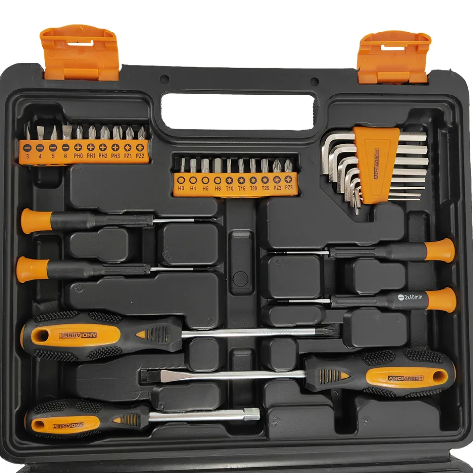 ANDIARBEIT® "Geselle" Werkzeugkoffer Set 54-tlg. schwarz