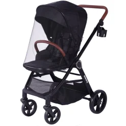 Barmøya 3-in-1 Kombi-Kinderwagen Komplettset schwarz