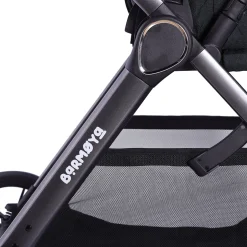 Barmøya 3-in-1 Kombi-Kinderwagen Komplettset schwarz