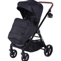 Barmøya 3-in-1 Kombi-Kinderwagen Komplettset schwarz