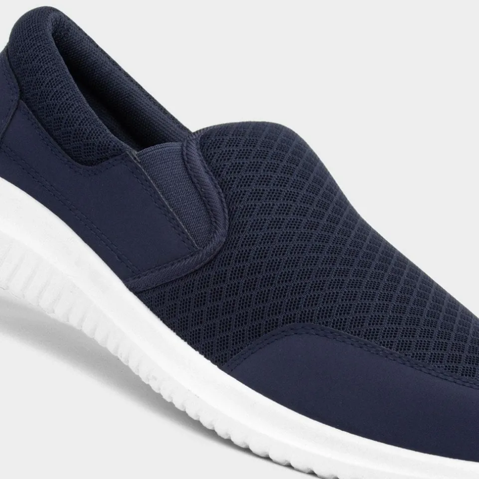 Barney Slip On Memory Foam Herren Schuhe 522039