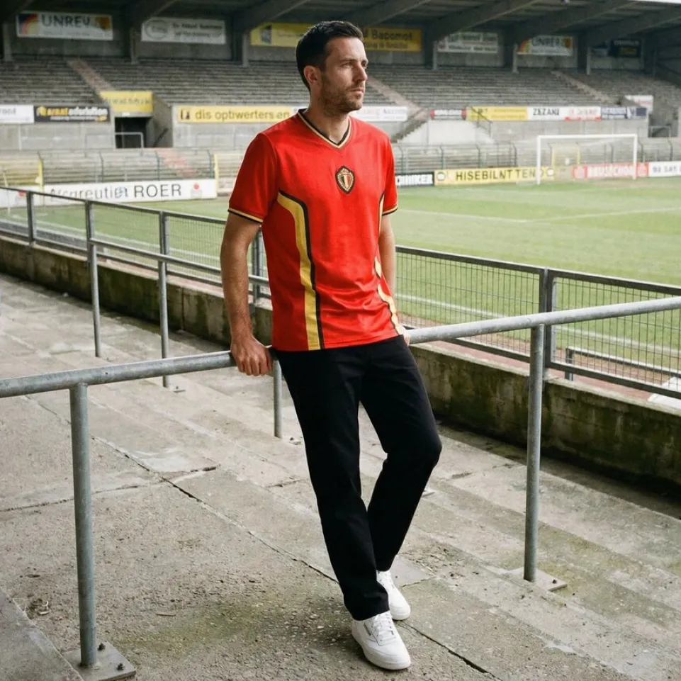 Belgien "Retro History" JELEX Herren Trikot