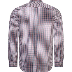 BEN SHERMAN House Check Herren Langarm Hemd 0077861-RED
