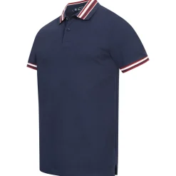 BEN SHERMAN House Collar Herren Polo-Shirt 0078169NR-DARKNAVY