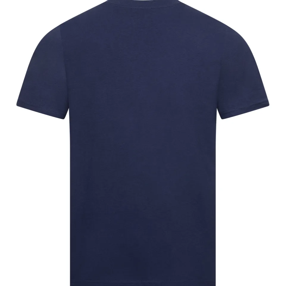 BEN SHERMAN Small Logo Herren T-Shirt 0076266-TWILIGHTDENIM