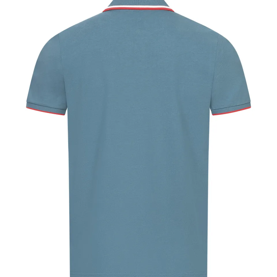 BEN SHERMAN Twin Tipped Herren Polo-Shirt 0076270NR-Teal