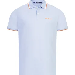 BEN SHERMAN Twin Tipped Herren Polo-Shirt 0076270N-PALEBLUE