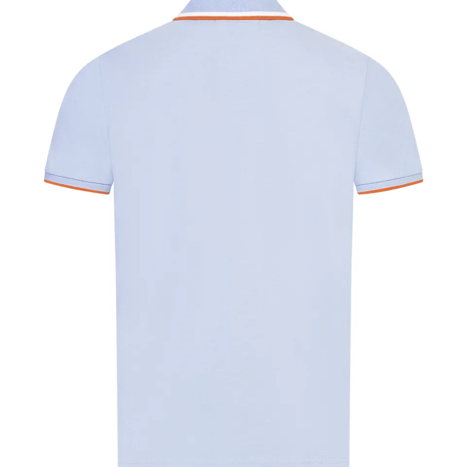 BEN SHERMAN Twin Tipped Herren Polo-Shirt 0076270N-PALEBLUE