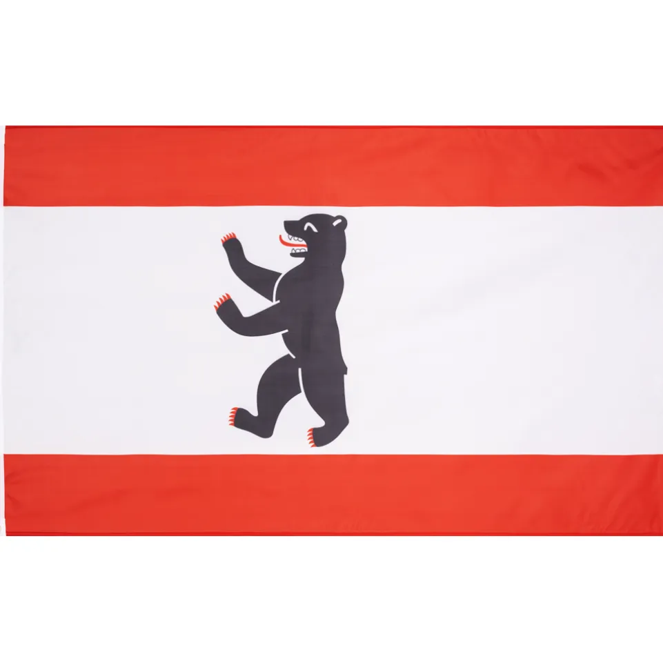Berlin MUWO "Deutschland" Flagge 90x150cm