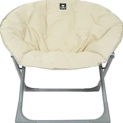 BIXENTE faltbarer Lounge Klappsessel creme