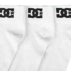 DC Shoes Quarter Unisex Socken 3 Paar weiß DC-21 QUARTER
