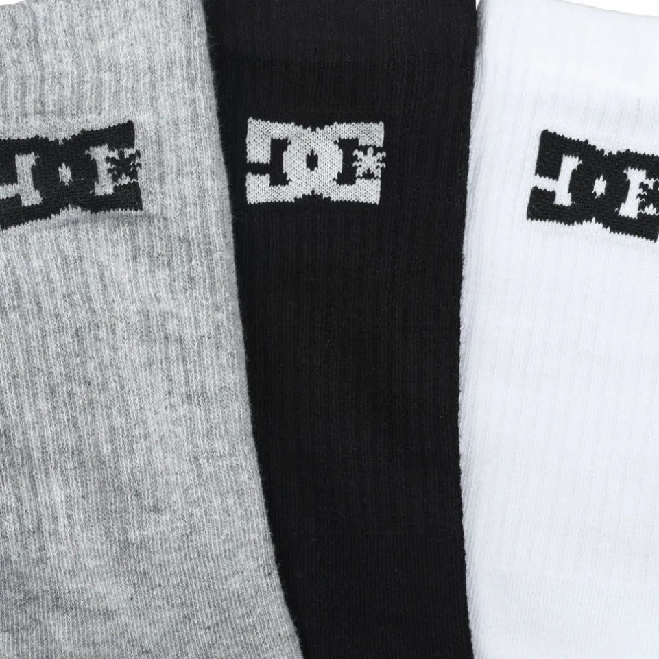 DC Shoes Sport Crew Unisex Socken 3 Paar multi DC-03 CREW