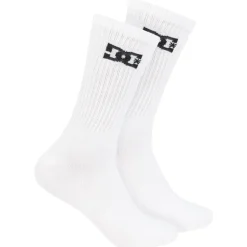DC Shoes Sport Crew Unisex Socken 3 Paar weiß DC-01 CREW