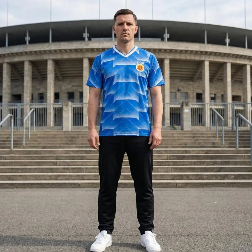 DDR "Retro History" JELEX Herren Trikot