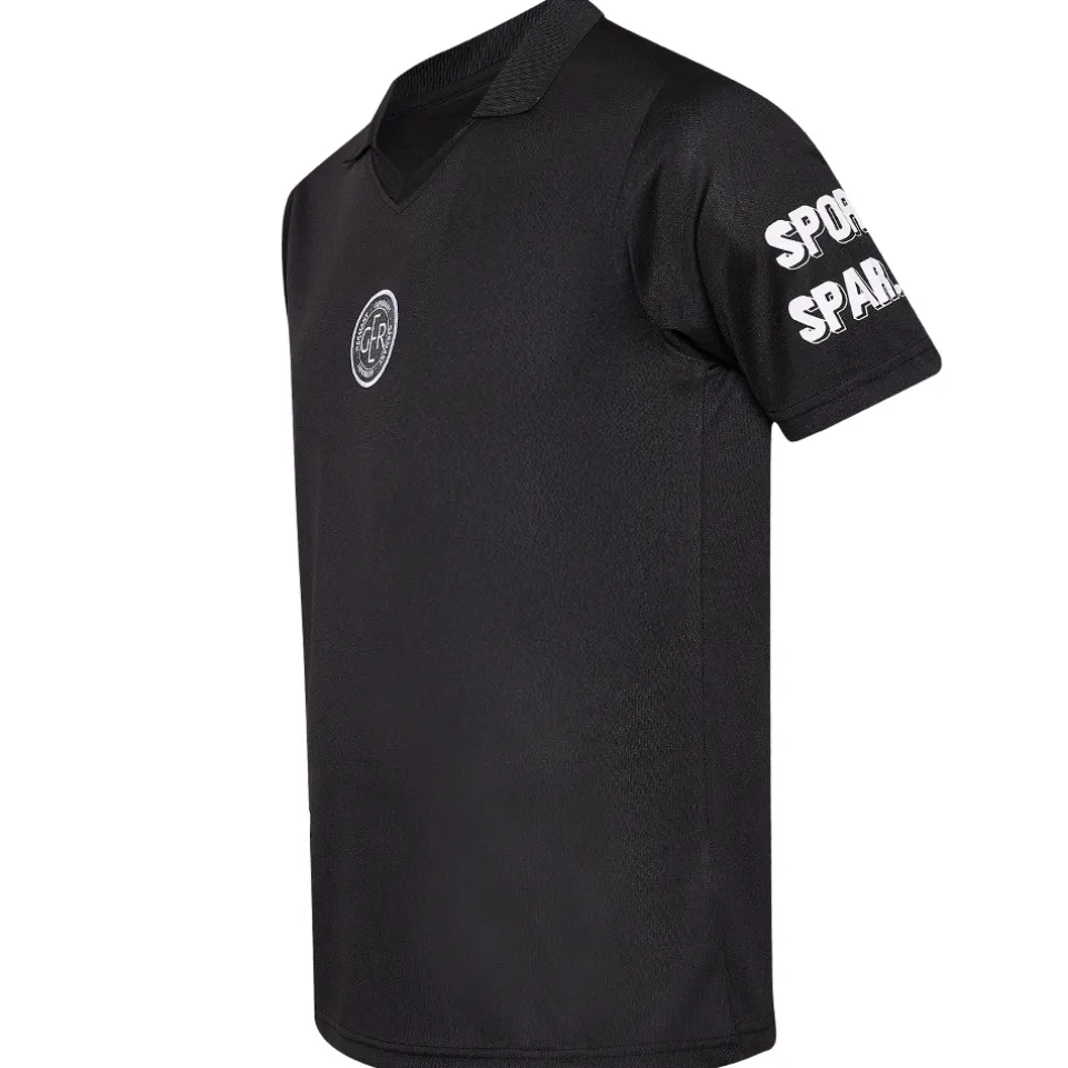 Deutschland Retro Herren Trikot schwarz