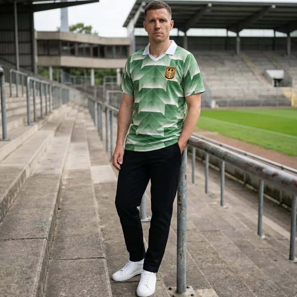 Deutschland "Retro History" JELEX Herren Auswärts Trikot