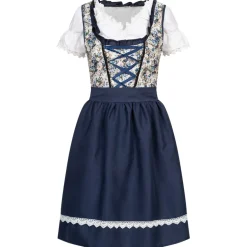 Dirndl Damen Oktoberfest-Kostüm MIESEPETER® blau