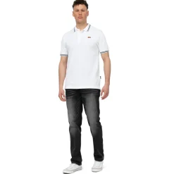 ellesse Dioran Twin Tipped Herren Polo-Shirt SBS22445-WHITE