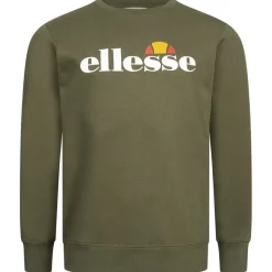 ellesse Kanya Crew Herren Sweatshirt SOP24044-Khaki