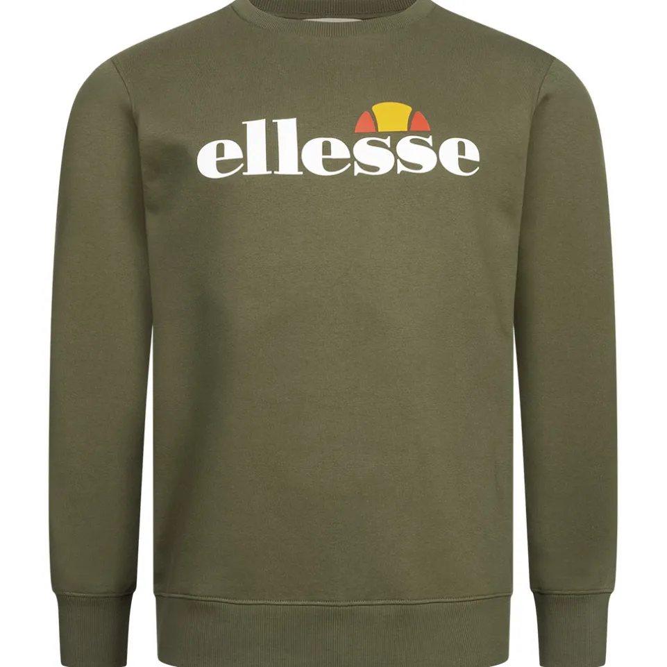 ellesse Kanya Crew Herren Sweatshirt SOP24044-Khaki