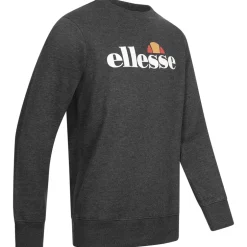 ellesse Kanya Crew Herren Sweatshirt SOP24044-Dk Grey