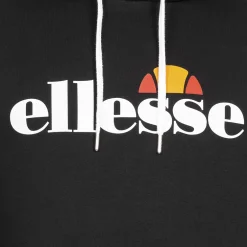 ellesse Monesiglio Hoody Herren Kapuzen Sweatshirt SOP23865-Black