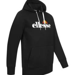 ellesse Monesiglio Hoody Herren Kapuzen Sweatshirt SOP23865-Black