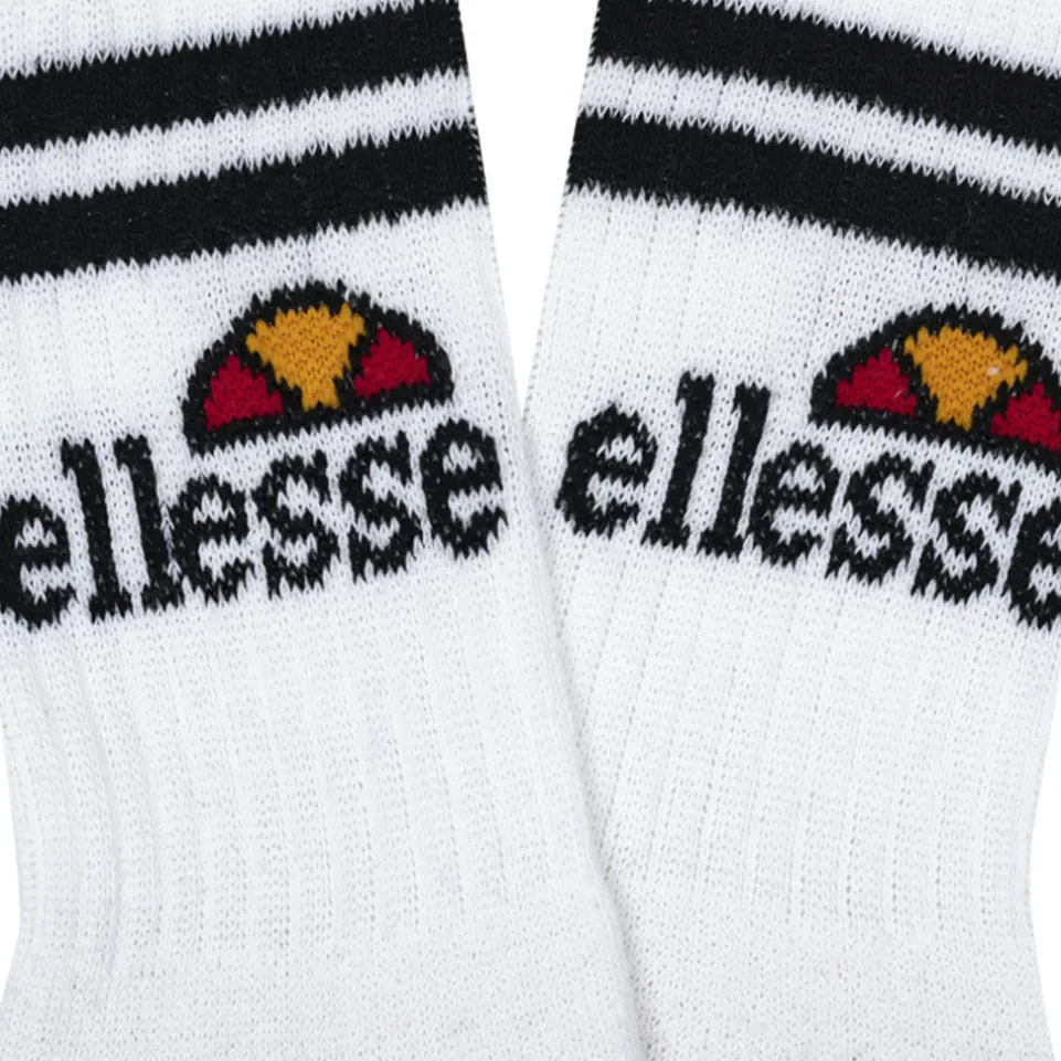ellesse Vulloni Unisex Socken 3 Paar weiß SBSA3955-WHITE