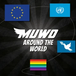 Europa MUWO "Around the World" Flagge 90x150cm