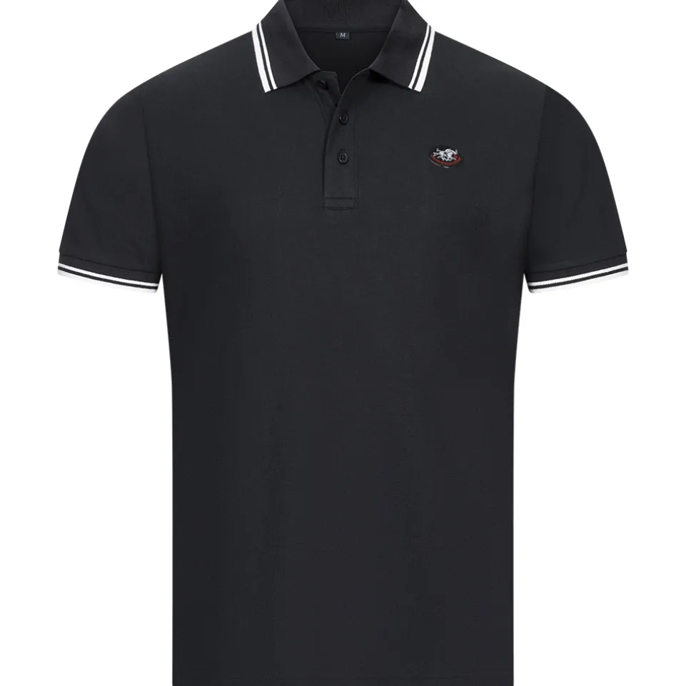EUROPEAN POLO CHAMP Herren Polo-Shirt EPCPOLOS-SCWARZ