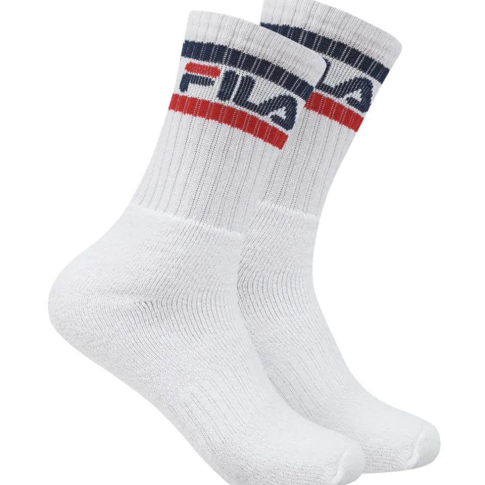 FILA Unisex Sportsocken "Falk" 3 Paar weiß FS24T001-100-White
