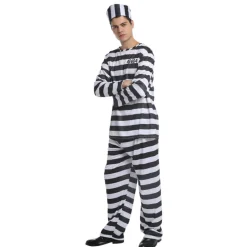 Gefängnisinsasse Kostüm "Prisoner" MIESEPETER®