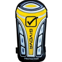 Givova Schienbeinschoner "Parastinco Protection" schwarz/gelb