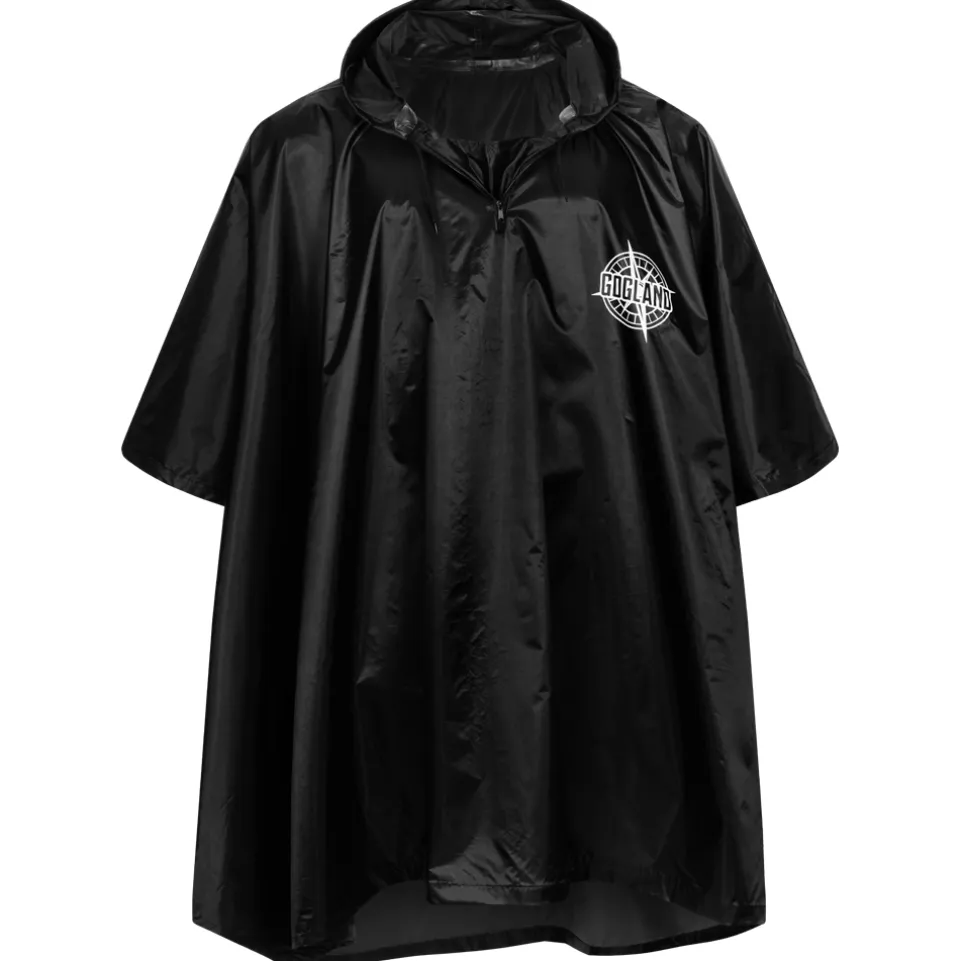 GOGLAND® Monsun Regenponcho schwarz