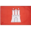 Hamburg MUWO "Deutschland" Flagge 90x150cm