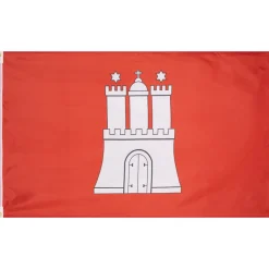 Hamburg MUWO "Deutschland" Flagge 90x150cm