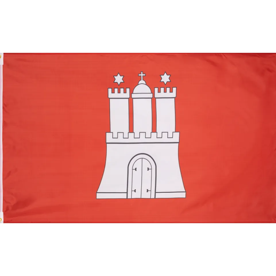 Hamburg MUWO "Deutschland" Flagge 90x150cm