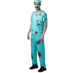 Horror Doktor Herren Kostüm 