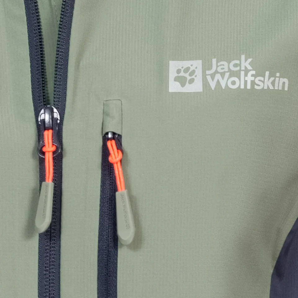 Jack Wolfskin MOROBBIA 2.5L Waterproof Damen Outdoor Jacke 1115561-4311