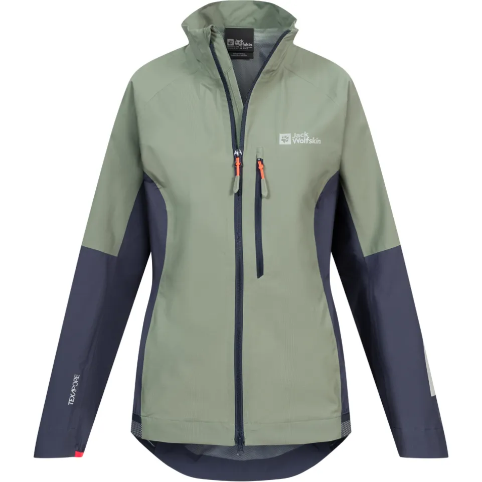 Jack Wolfskin MOROBBIA 2.5L Waterproof Damen Outdoor Jacke 1115561-4311
