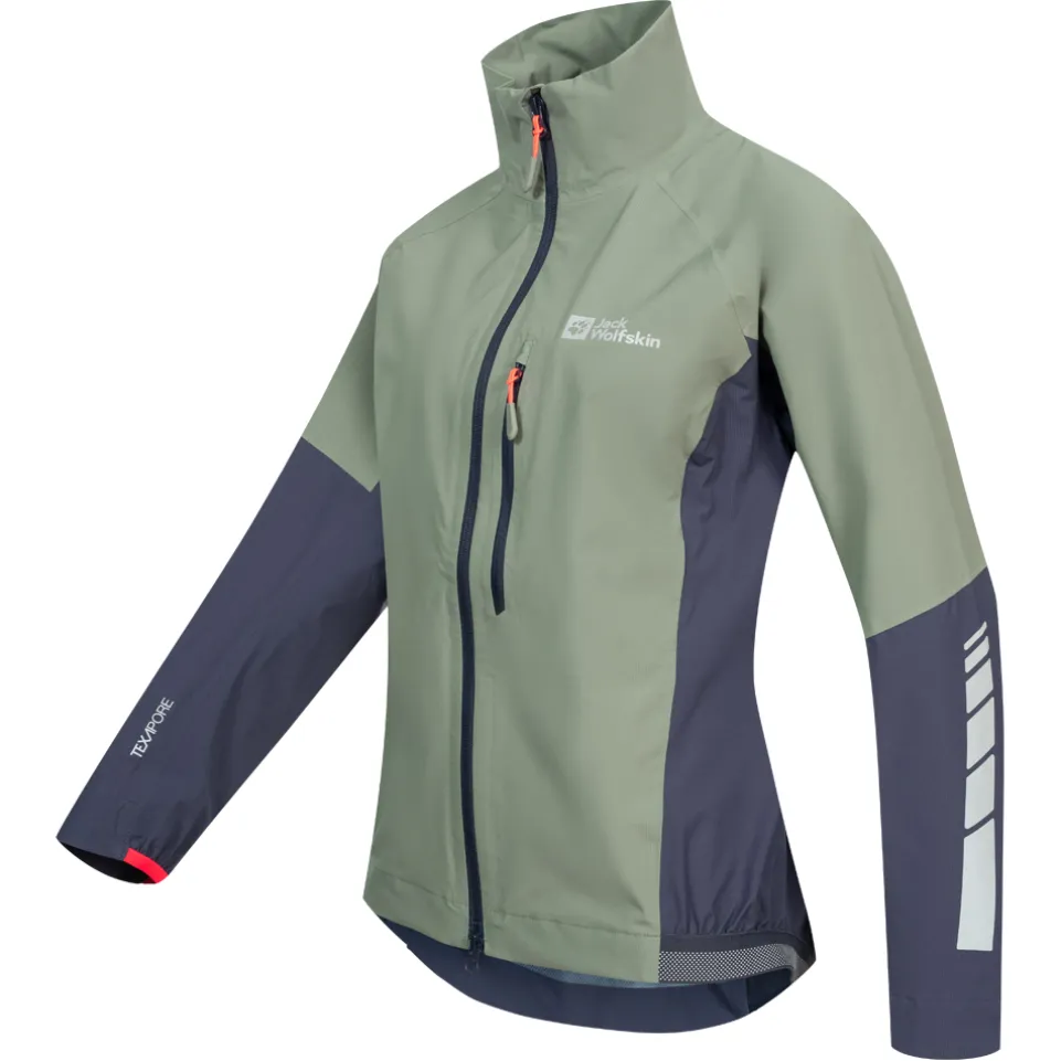 Jack Wolfskin MOROBBIA 2.5L Waterproof Damen Outdoor Jacke 1115561-4311