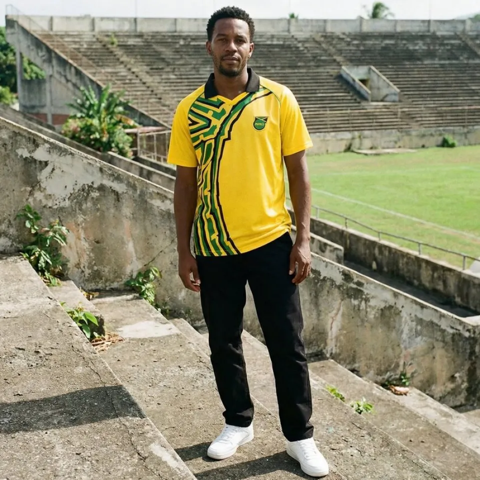 Jamaica "Retro History" JELEX Herren Trikot