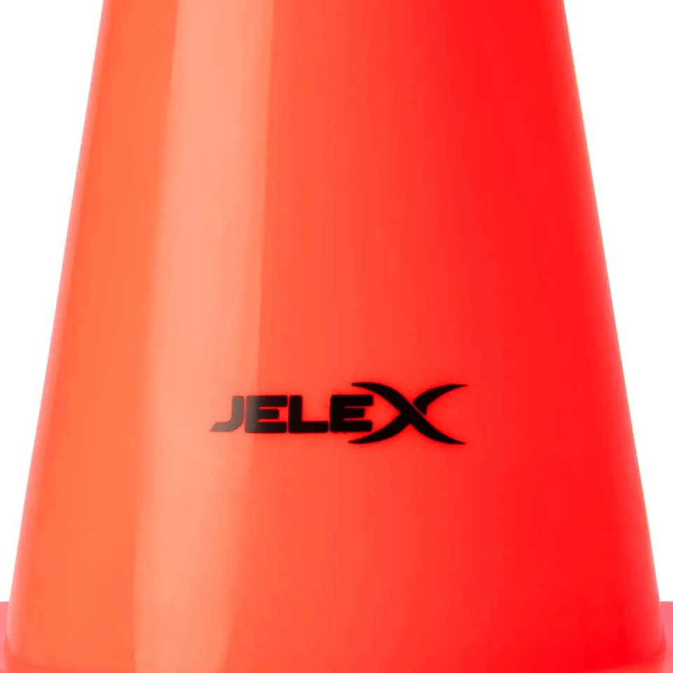 JELEX Dribbler Trainingskegel 10 Stück 31 cm Höhe