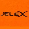 JELEX "100FIT" Fitness Handtuch mit Zip-Tasche orange