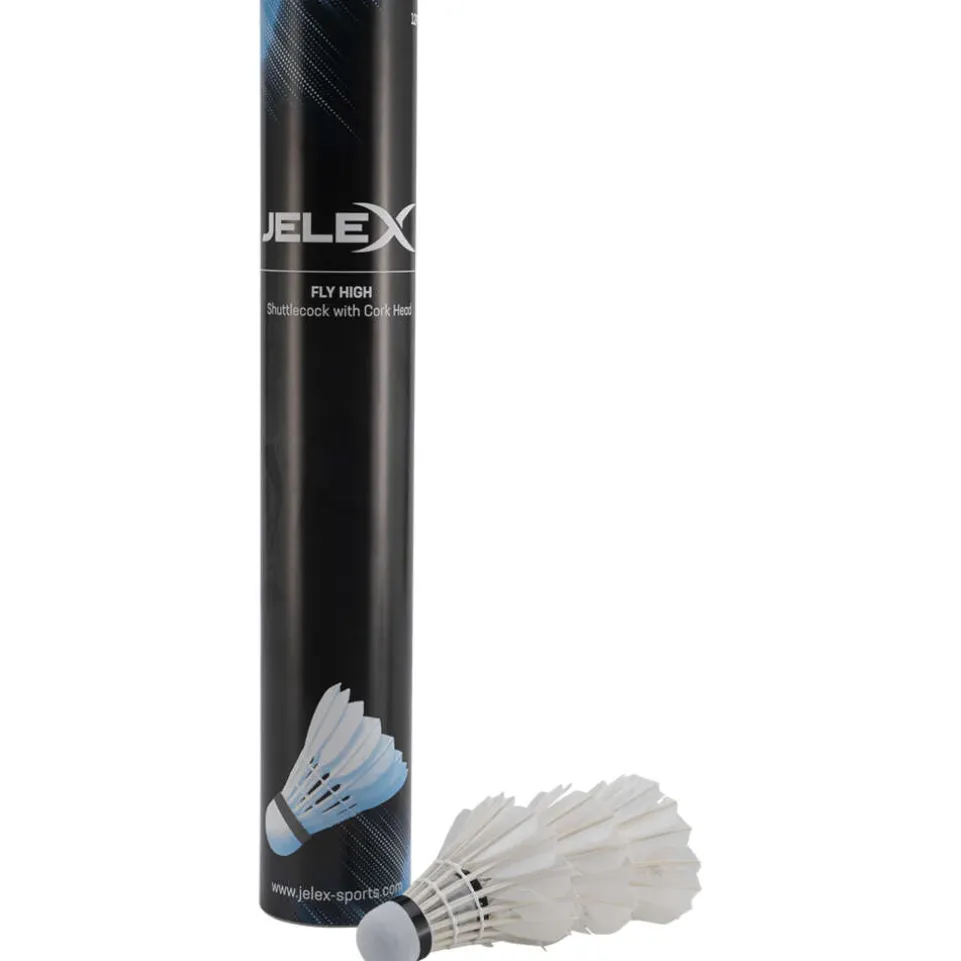 JELEX Fly High Badminton Federball 12er-Set