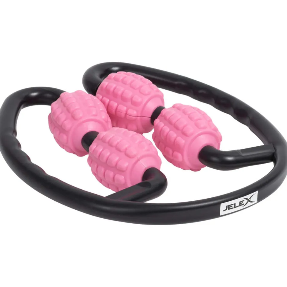 JELEX Massage 4 Rad Massage-Doppelroller